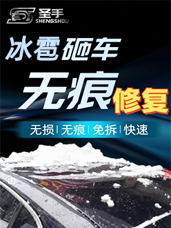冰雹车修复案例